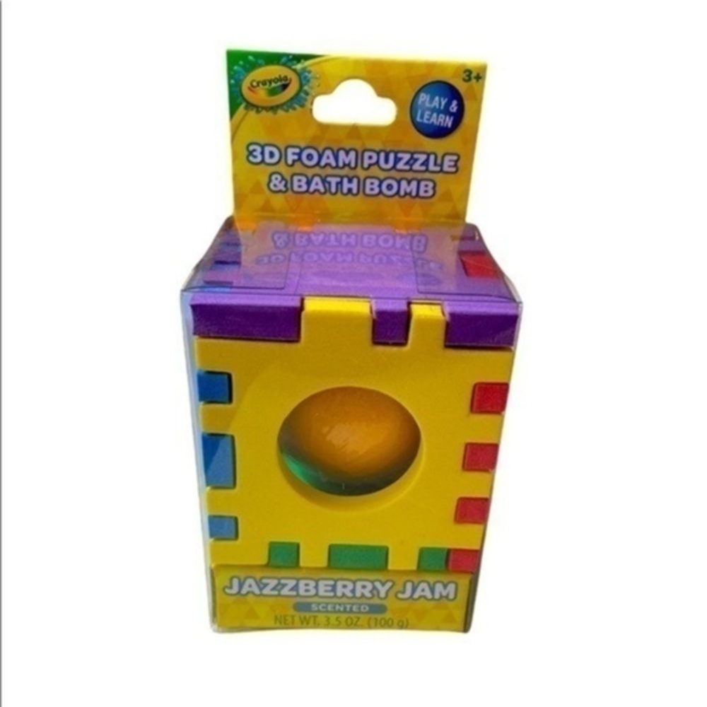 Crayola Jazzberry Jam Scented Puzzle & Bath bomb